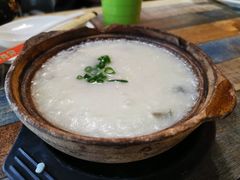 皮蛋瘦肉粥-花少爷·鲜虾干贝粥(延安万达店)