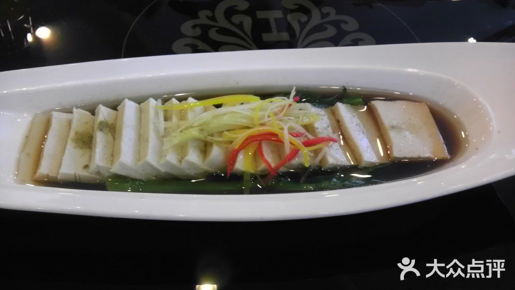 院落创意菜千叶豆腐图片