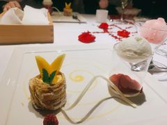法式芒果拿破仑佐椰香冰激凌-王品牛排(常州吾悦广场店)