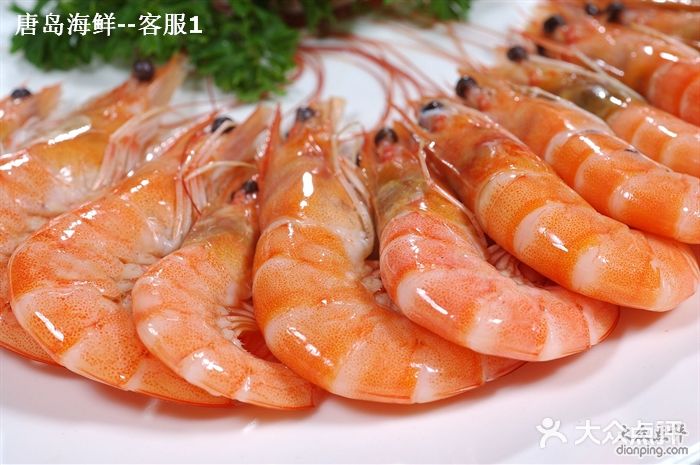 基尾虾(白灼,椒盐,蒜泥开片蒸)_眸目