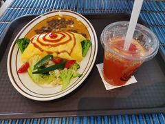 熔岩牛肉蛋包饭-贝林大翅鲸简餐厅(国家海洋博物馆店)