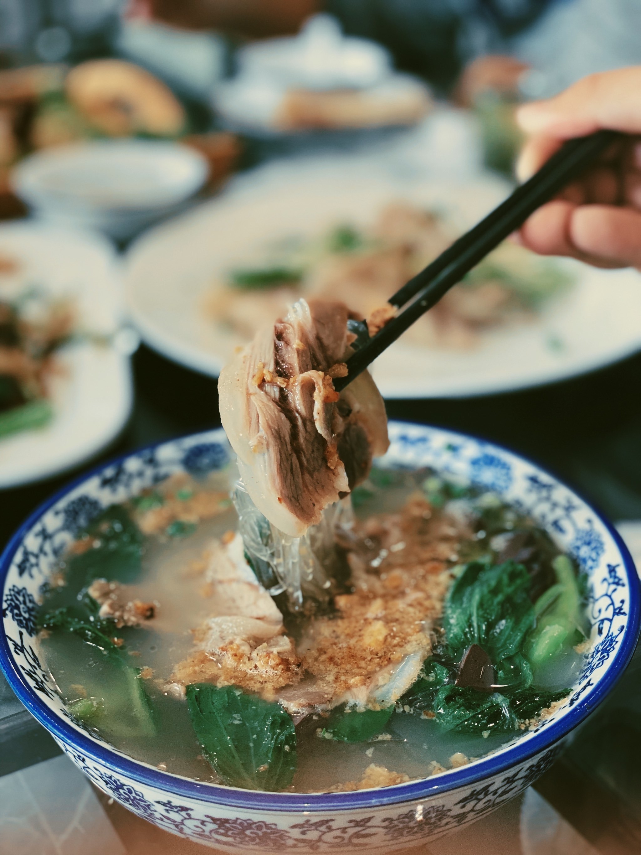 郑陆桥头羊肉馆【羊蹄】晶莹剔透的羊蹄子