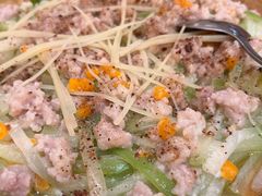 黑松露咸蛋黄肉茸蒸节瓜-沙龙酒家