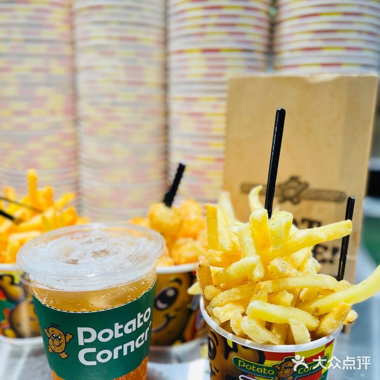 Potato Corner网红薯条🍟开到来天河城啦‼️