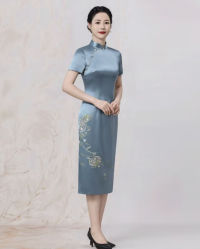 -禾米旗袍妈妈装礼服定制(嘉业国贸店)