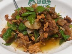 绿草地辣椒炒肉-绿草地·湘菜(芙蓉天街店)