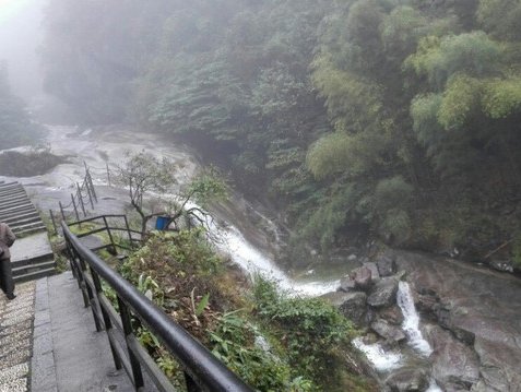 武功山红岩谷景区图片