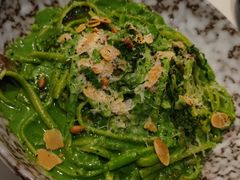 菠菜汁青酱意大利面-拾挚扒房(招商花园城店)