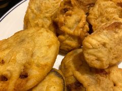 炸藕盒茄盒-煎饼卷大葱(春秋西路店)