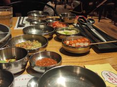 自助调料区-姜虎东白丁烤肉(银泰中心in99店)