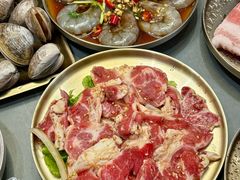 -围炉肉舍•炭烤活鳗•丹东海鲜烤肉(步行街店)