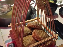 麻酱烧饼-南城十里潮汕鲜牛火锅·鲜虾生滚粥(融汇老商埠店)