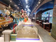 自助取餐区-圣罗巴海鲜烤肉自助(鲅鱼圈万达店)