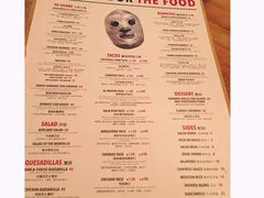 菜单-Luchador摔跤手墨西哥餐厅(恒宇广场店)