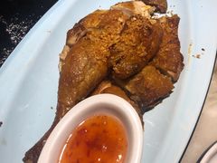 龙井茶香脆皮鸡-绿茶餐厅(乐峰广场店)