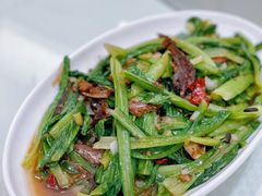 豆豉鲮鱼油麦菜-新洪记·丽久饭店(铁西店)
