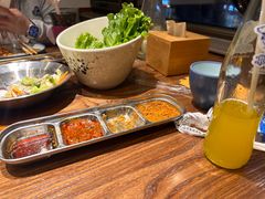 -明洞阿姨·韩式酱蟹烤肉·创意料理(三元桥店)