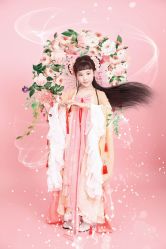 -后宫·古装汉服京剧儿童亲子全家福摄影