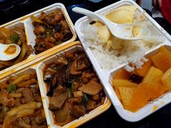新版香菇鸡双拼套饭-乡村基(杨家坪建设店)