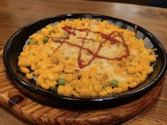 料理烤芝士玉米粒-老东镇啤酒屋海鲜加工·蒸汽海鲜·海鲜烧烤(台东店)