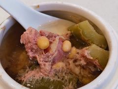 凉瓜龙骨炖盅-膳心记-明火四宝煲仔饭(燕南店)