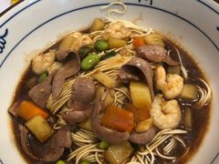 虾腰拌面-爱家面馆(常州总店)