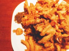 干炸栗蘑-黑鸡小馆(金源店)