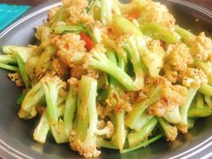 铁板有机花菜-上沟咱家饭店(黄河路店)