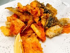 煎锔三文鱼皮骨-新享乐海鲜(翠华路店)