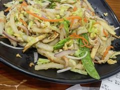 肉丝炒年糕-台州老六海鲜面馆(上南总店)