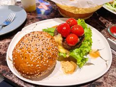 芝心牛肉汉堡-Let's burger&pasta·非常汉堡·融合西餐(蓝色港湾店)