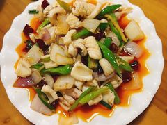 尖椒鱿鱼-温州一家人美食(西木头市店)