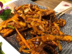 麻辣鱿鱼-冰川延边料理·炭烤串(原小木屋店)