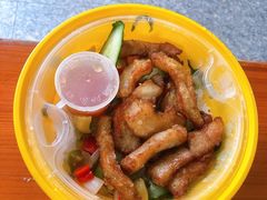 蒜香猪颈肉上海菜饭-佰搭果·广式茶餐厅(石牌东路店)