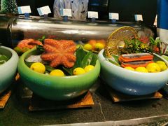 -海棠湾洲际-涛·海底餐厅·美人鱼·自助餐·海底隧道