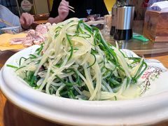 沙葱拌土豆丝-蒙艾里民族传统菜蒙餐