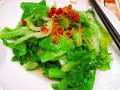 虾酱唐生菜-将相和·海鲜蒸饺大连菜