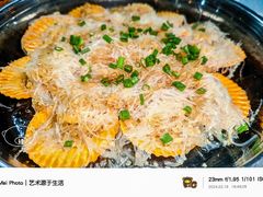 蒜蓉粉丝蒸扇贝-石岐乳鸽村(桥观坊南四巷店)