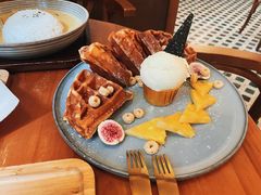 芝士芋泥夹心松饼-春风·有糖(崇宁路店)