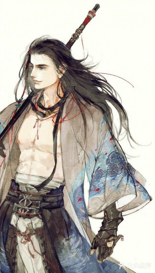 🥕🥕古风武侠人物也能画的这么仙