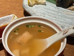 三文鱼味增汤-水之惠鲜鱼料理(王府大街店)