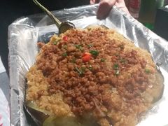 蒜泥大茄子-笔墨纸虾之烧烤海鲜虾尾(好爱广场店)