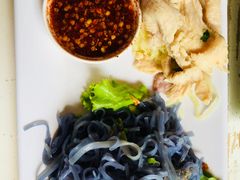 -蝶豆花蓝面条