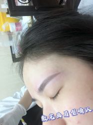 -西施无菌半永久纹绣眉眼影唇轻增发纹发际线