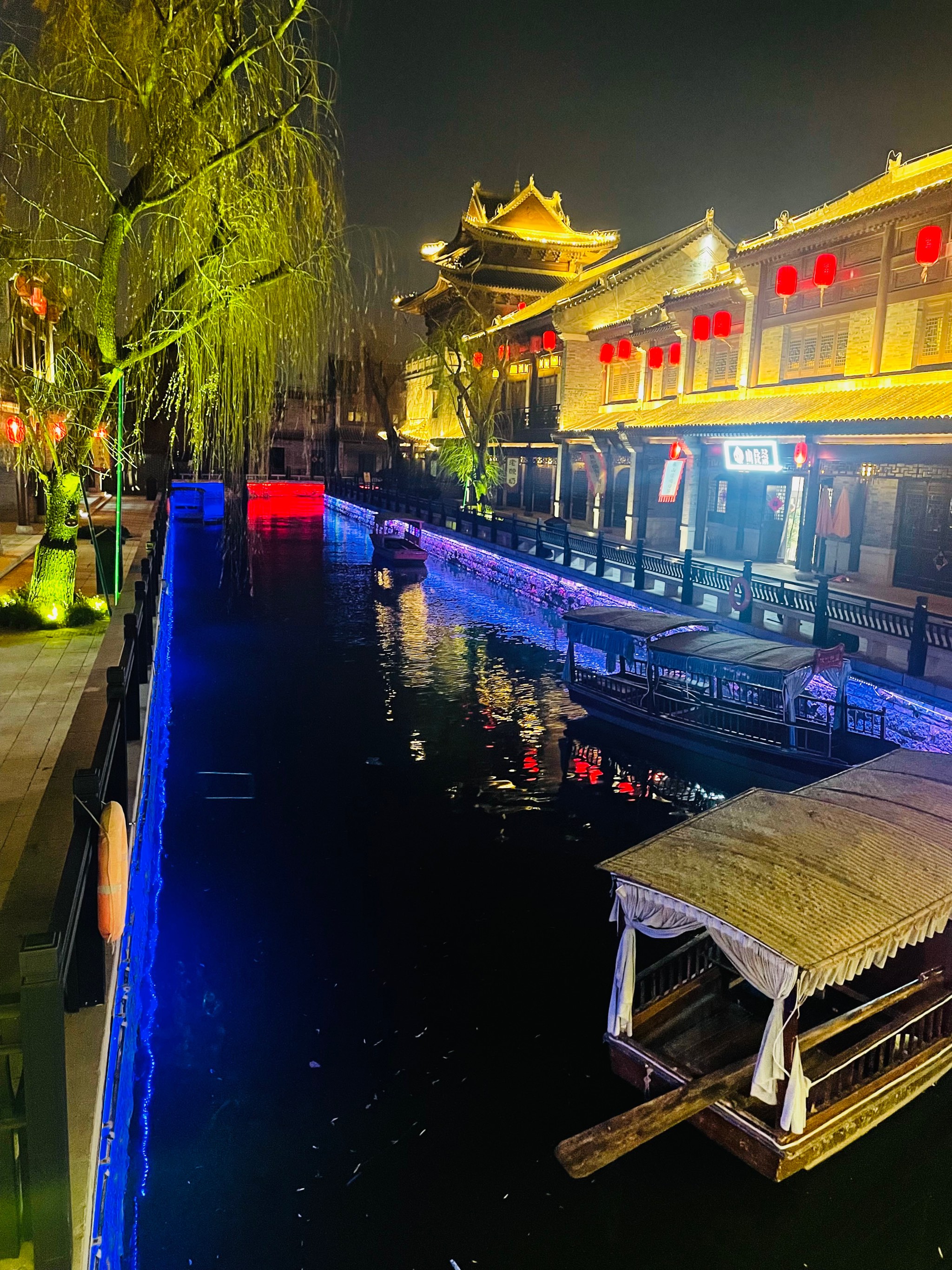 莒县古城夜景图片图片