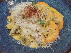 芝士蘑菇鲜虾意大利面-BE BRIGHT KITCHEN(正佳广场店)