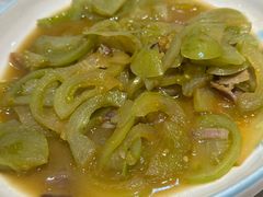 腊肉炒青番茄-小乡小镇·传承桐庐土菜·老板亲自烧的菜