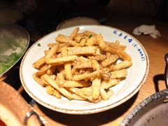 咸蛋黄炒茄子-吃饭皇帝大(解放西路店)
