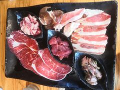 肉类拼盘-金刚山黑牛炭火自助烤肉(西大望路店)