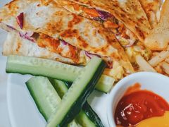 奥尔良烤鸡腿肉墨西哥卷-about(丹霞庄店)